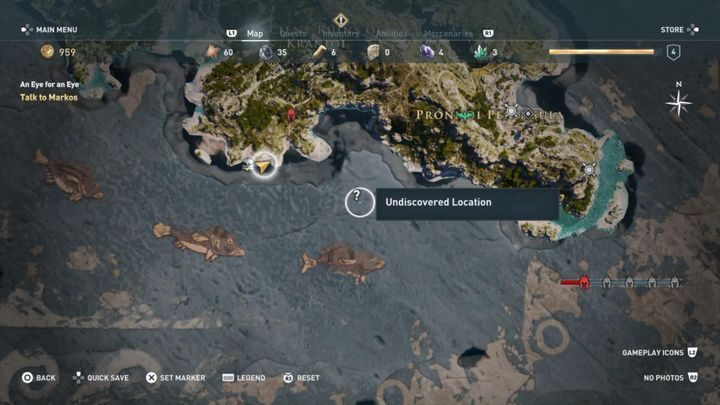 Zatopiony skarb z naszyjnikiem. - Wyspy Kefalońskie - Misje poboczne w Assassins Creed Odyssey - Assassins Creed Odyssey - poradnik do gry