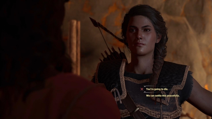 Tutaj wybór ma mocno podłoże etyczne - Ważne wybory w rozdziale 2 gry Assassins Creed Odyssey - Assassins Creed Odyssey - poradnik do gry