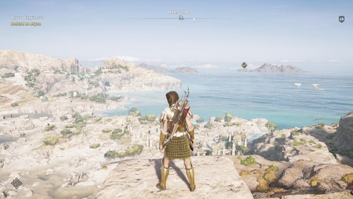 1 - Mapa Messary i Pephki - grobowce, ostrakony, zagadki i sekrety - Assassins Creed Odyssey - poradnik do gry
