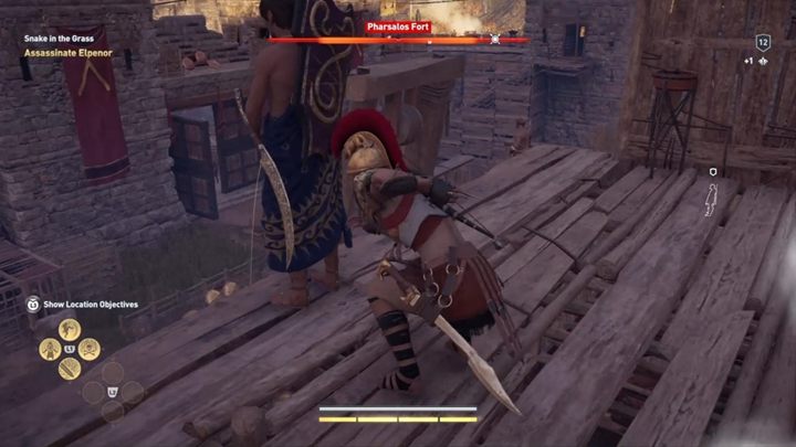 W końcu dotrzesz do swojego celu - niestety, okaże się, że to podstawiony człowiek - Strzeż się węży - Solucja gry Assassins Creed Odyssey - Assassins Creed Odyssey - poradnik do gry