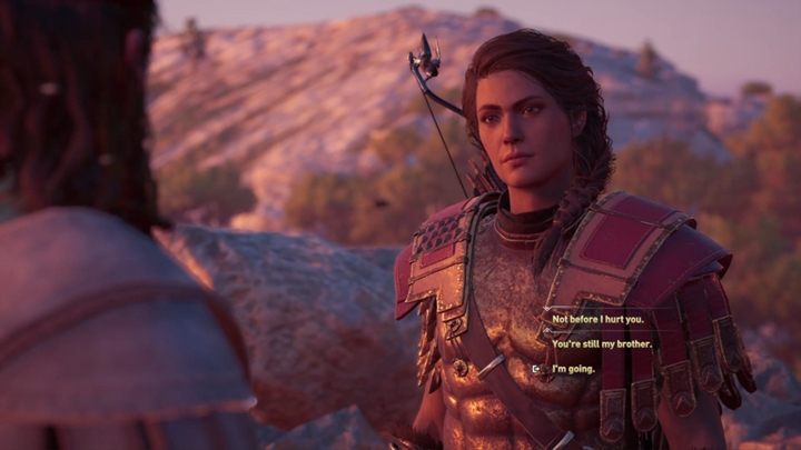 Ten rozdział obfituje tak naprawdę w tylko jeden ważny wybór - Ważne wybory w rozdziale 3 gry Assassins Creed Odyssey - Assassins Creed Odyssey - poradnik do gry