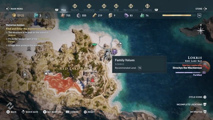Start misji: Plaża, niedaleko Domu przywódcy - Lokryda - Misje poboczne w Assassins Creed Odyssey - Assassins Creed Odyssey - poradnik do gry