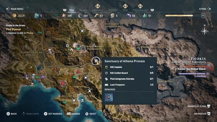3 - Enigmatyczne ostrakony w Fokida - Assassins Creed Odyssey - poradnik do gry