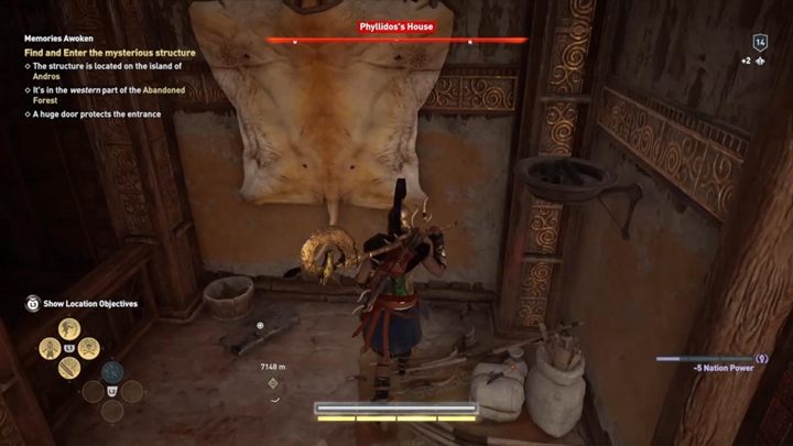 Lokacja enigmatycznego Ostrakonu: Dom Fillidosa, w środku budynku - Enigmatyczne ostrakony w Malis - Assassins Creed Odyssey - poradnik do gry