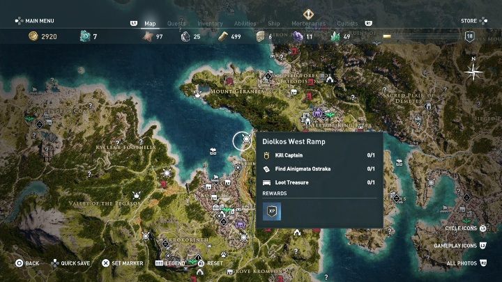 1 - Enigmatyczne ostrakony - Koryncja - Assassins Creed Odyssey - poradnik do gry