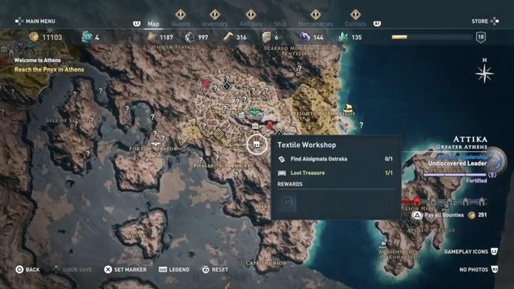 1 - Enigmatyczne ostrakony - Attyka - Assassins Creed Odyssey - poradnik do gry
