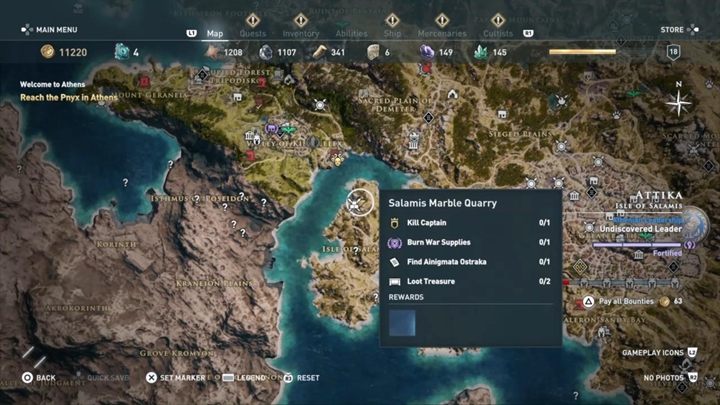 8 - Enigmatyczne ostrakony - Attyka - Assassins Creed Odyssey - poradnik do gry
