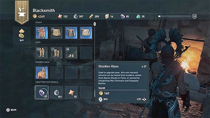Kolejna uniwersalna metoda to kupowanie materiałów do craftingu u kowali - Jak zdobywać surowce do craftingu w Assassins Creed Odyssey? - Assassins Creed Odyssey - poradnik do gry