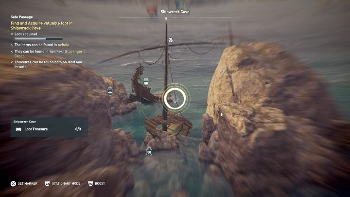 Pozostałe przedmioty znajdziesz w okolicznych wodach - Kto sieje wiatr... | Solucja Assassins Creed Odyssey - Assassins Creed Odyssey - poradnik do gry