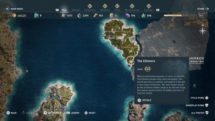 Gdzie ją odnaleźć - Srebrny szlak - Czciciele Kosmosa w Assassins Creed Odyssey - Assassins Creed Odyssey - poradnik do gry