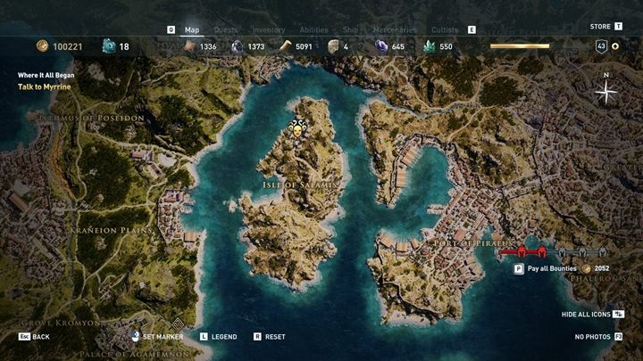 Gdzie go odnaleźć - Ateński związek morski - Czciciele Kosmosa w Assassins Creed Odyssey - Assassins Creed Odyssey - poradnik do gry