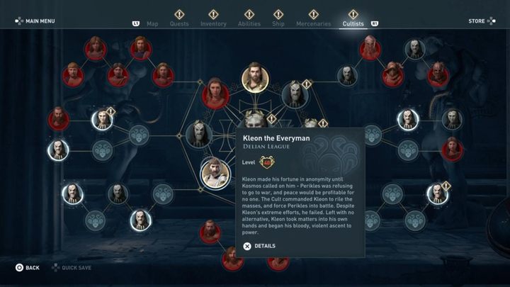 Gdzie go odnaleźć - Ateński związek morski - Czciciele Kosmosa w Assassins Creed Odyssey - Assassins Creed Odyssey - poradnik do gry