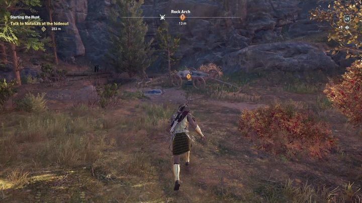 Jak odblokować misję: Podnieść notatkę znajdującą się na wozie - Zadania poboczne Epizod 1 Dziedzictwo pierwszego ostrza DLC - Assassins Creed Odyssey - poradnik do gry