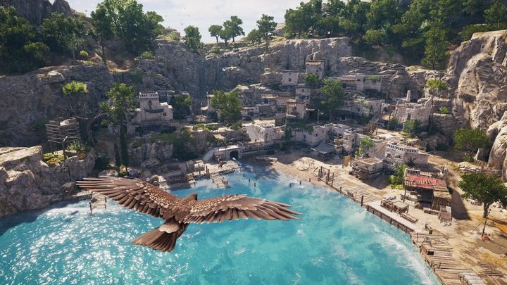 Orzeł z Assassins Creed Origins wraca w Odyssey. - Czy muszę znać Origins, żeby grać w Assassins Creed Odyssey? - Assassins Creed Odyssey - poradnik do gry
