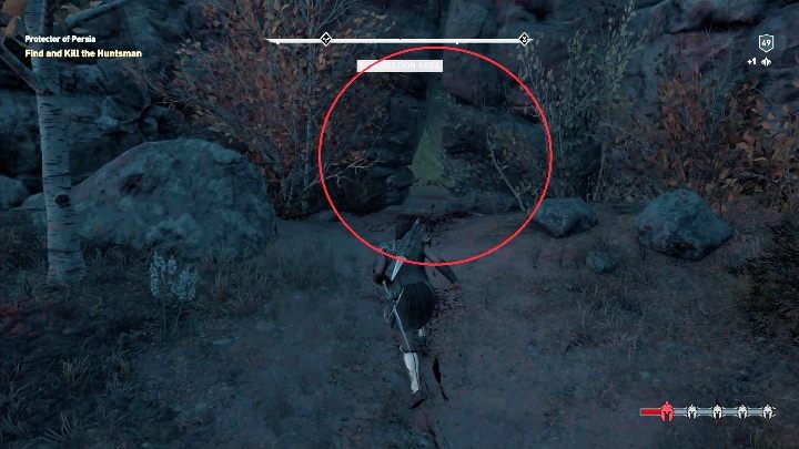 W trakcie walki, po utracie połowy życia, przeciwnik ucieknie - Zakon Łowców - zabójstwa w Dziedzictwo pierwszego ostrza DLC - Assassins Creed Odyssey - poradnik do gry