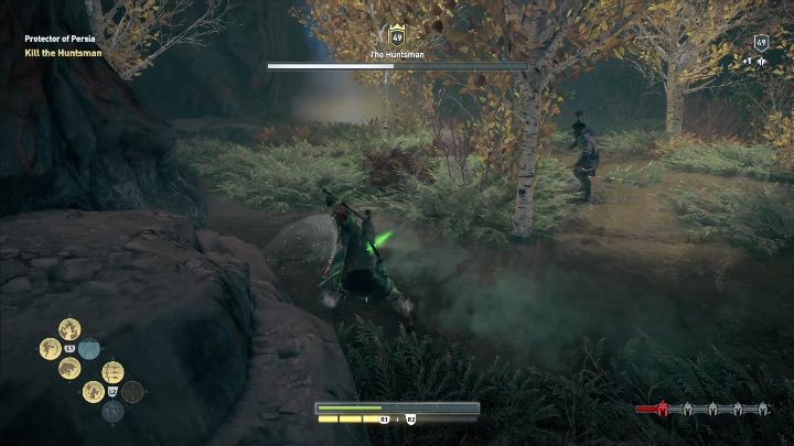 Wewnątrz jaskini czeka cię ostatecznie starcie z przeciwnikiem - Zakon Łowców - zabójstwa w Dziedzictwo pierwszego ostrza DLC - Assassins Creed Odyssey - poradnik do gry