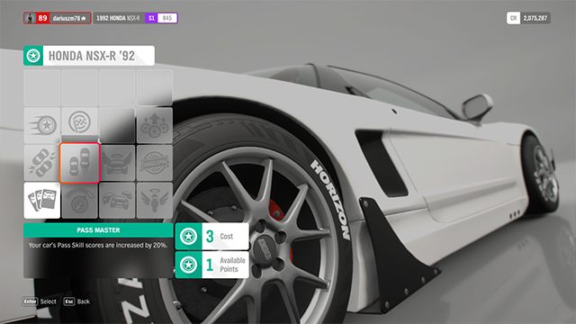 Samochód przed wykupieniem zalet. - Biegłość i zalety samochodów w Forza Horizon 4 - Forza Horizon 4 - poradnik do gry