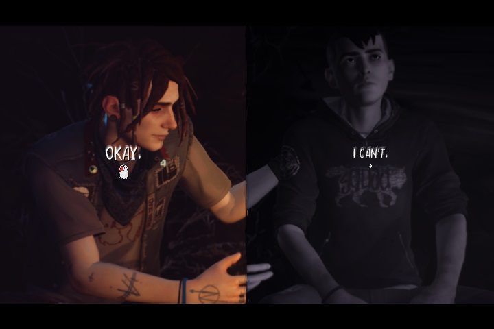 Po wybraniu drugiej opcji później będzie można spędzić trochę więcej czasu z Cassidy - Rozdział 4 - Zemsta nie zawsze słodka | Solucja Life is Strange 2 Epizod 3 - Life is Strange 2 - poradnik do gry