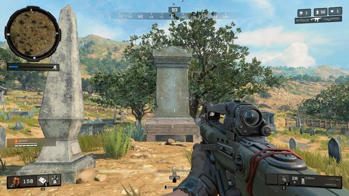 Cmentarz - zapolujesz tu na zombie i zbierzesz szybko sporo wyposażenia - Mapa i opis ciekawych lokacji trybu Blackout - Call of Duty Black Ops 4 - poradnik do gry