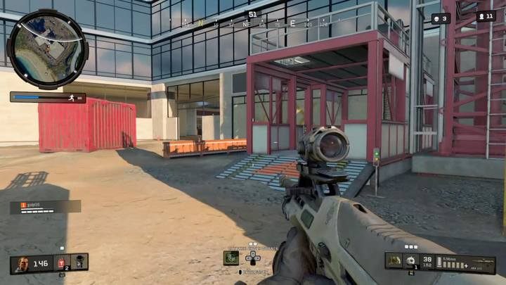 Na wyższe piętra z poziomu gruntu prowadzą windy zlokalizowane wokół budynku - Mapa i opis ciekawych lokacji trybu Blackout - Call of Duty Black Ops 4 - poradnik do gry
