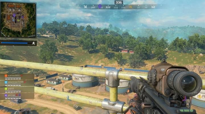 Wieża pośrodku kompleksu wydobywczego - Mapa i opis ciekawych lokacji trybu Blackout - Call of Duty Black Ops 4 - poradnik do gry