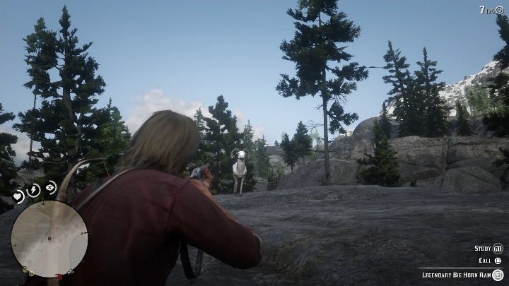 Na owcę musisz udać się z bronią długodystansową - Red Dead Redemption 2: Legendarna Owca - mapy, porady - Red Dead Redemption 2 - poradnik do gry