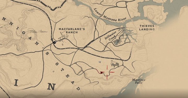 1 - Red Dead Redemption 2: Legendarny bizon amerykański - mapy, porady - Red Dead Redemption 2 - poradnik do gry