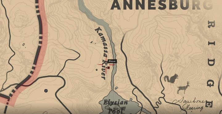 Te kości znajdziesz w południowej części regionu Annesburg - Red Dead Redemption 2: Kości dinozaurów - Sekrety i znajdźki - Red Dead Redemption 2 - poradnik do gry