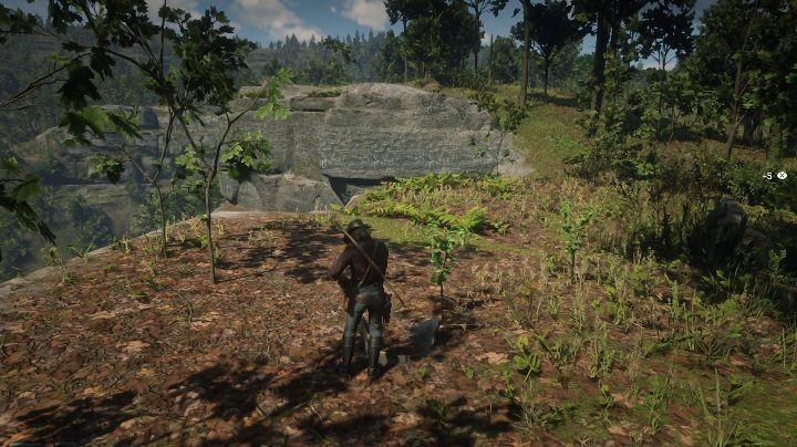 Kości te nie są niczym zakryte, lezą na górze, kolo urwiska - Red Dead Redemption 2: Kości dinozaurów - Sekrety i znajdźki - Red Dead Redemption 2 - poradnik do gry