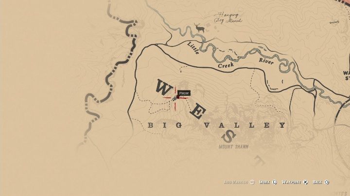 Obiekt ten znajdziesz na północ od Big Valley - Red Dead Redemption 2: Kości dinozaurów - Sekrety i znajdźki - Red Dead Redemption 2 - poradnik do gry