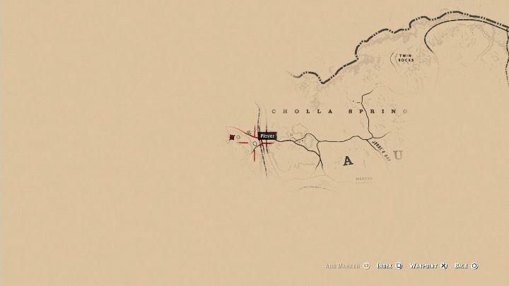 Obiekt ten znajdziesz na wschód od Cholla Spring - Red Dead Redemption 2: Kości dinozaurów - Sekrety i znajdźki - Red Dead Redemption 2 - poradnik do gry