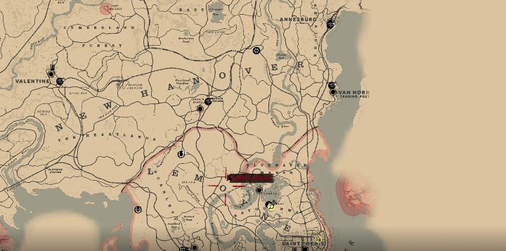 5 - Red Dead Redemption 2: Unikalne przedmioty - Mapa - Red Dead Redemption 2 - poradnik do gry