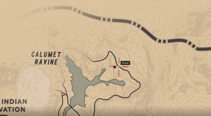 Topór ten znajdziesz w Moonstone Pond - Red Dead Redemption 2: Unikalne przedmioty - Mapa - Red Dead Redemption 2 - poradnik do gry