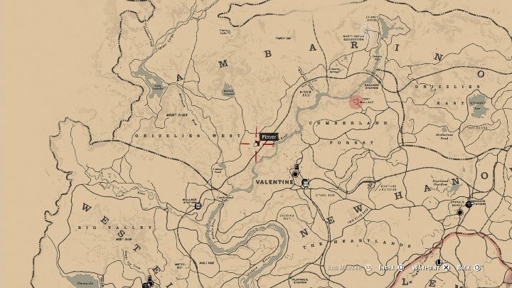 25 - Red Dead Redemption 2: Unikalne przedmioty - Mapa - Red Dead Redemption 2 - poradnik do gry
