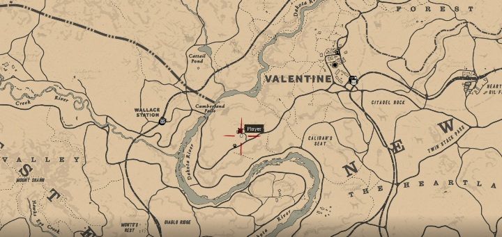 26 - Red Dead Redemption 2: Unikalne przedmioty - Mapa - Red Dead Redemption 2 - poradnik do gry