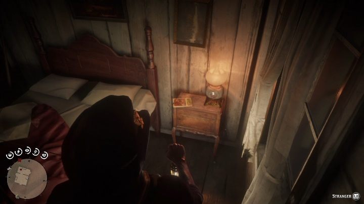 Przedmiot ten leży w chatce, na szafce nocnej - Red Dead Redemption 2: Unikalne przedmioty - Mapa - Red Dead Redemption 2 - poradnik do gry