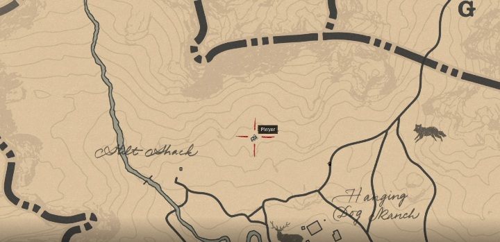 Nóż ten czeka na ciebie nad Little Creek River - Red Dead Redemption 2: Unikalne przedmioty - Mapa - Red Dead Redemption 2 - poradnik do gry