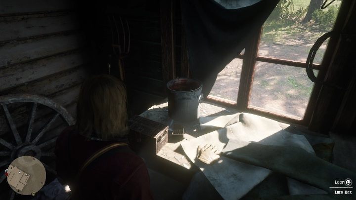 Skrytka znajduje się po lewej stronie domu - Red Dead Redemption 2: Gospodarstwa - lista, mapy, porady - Red Dead Redemption 2 - poradnik do gry