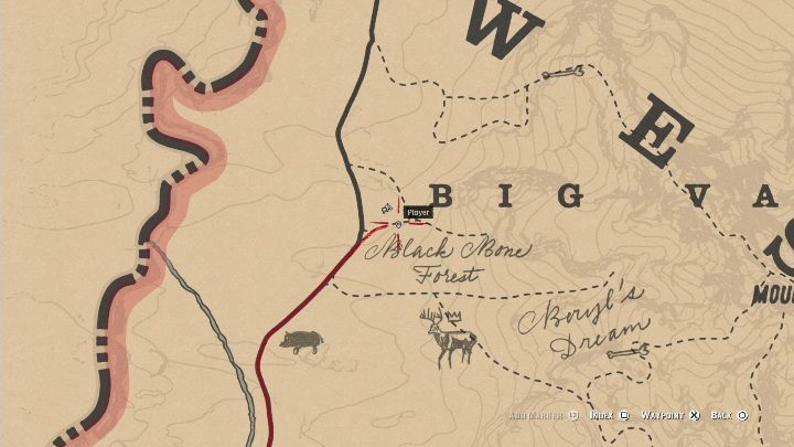 1 - Red Dead Redemption 2: Legendarny Jeleń - mapy, porady - Red Dead Redemption 2 - poradnik do gry