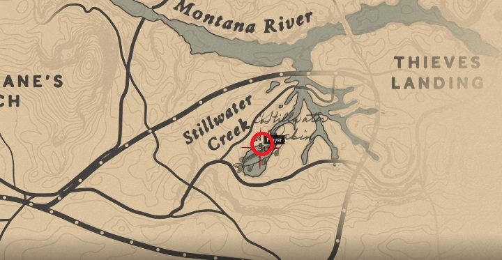1 - Red Dead Redemption 2: Legendarny Szczupak Amerykański - mapy, porady - Red Dead Redemption 2 - poradnik do gry
