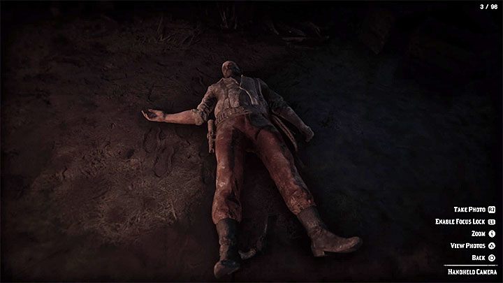 Podejdź do zwłok rewolwerowca - Red Dead Redemption 2: Najszlachetniejsi z mężczyzn i kobieta - opis przejścia - Red Dead Redemption 2 - poradnik do gry