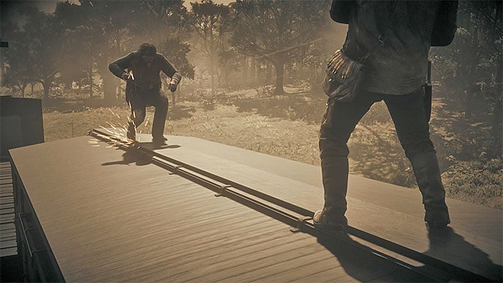 Billy rzuci się do ucieczki i musisz wyruszyć w pościg za nim - Red Dead Redemption 2: Najszlachetniejsi z mężczyzn i kobieta - opis przejścia - Red Dead Redemption 2 - poradnik do gry