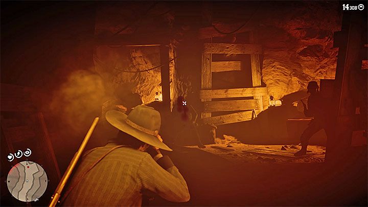 Po oczyszczeniu okolicy wejdź do kopalni - Red Dead Redemption 2: Esteban Cortez - Misje ścigania zbiegów - Red Dead Redemption 2 - poradnik do gry