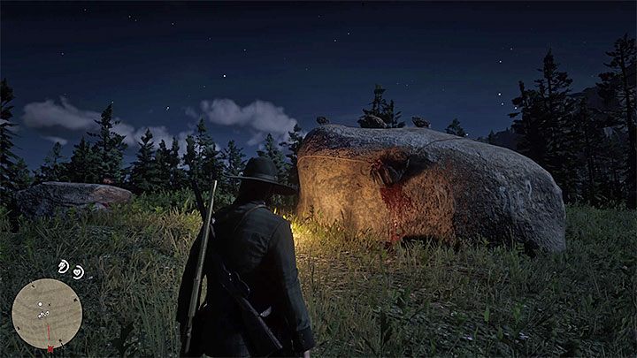 Trzecie miejsce zbrodni znajduje się w niewielki odległości na południe od stacji kolejowej Wallace Station - Red Dead Redemption 2: Amerykański sen - opis przejścia, mapa, porady - Red Dead Redemption 2 - poradnik do gry