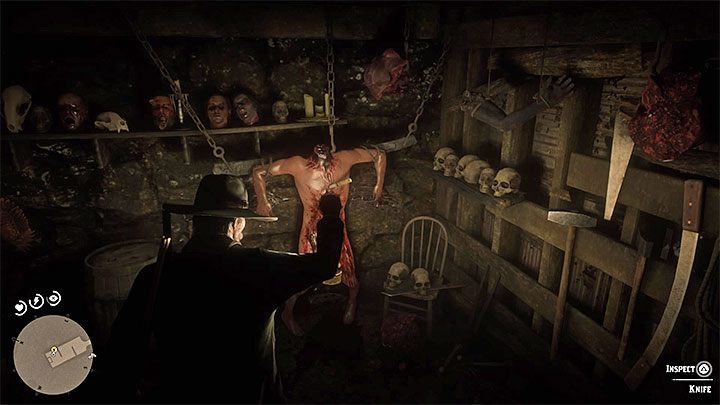 Pomagaj sobie latarnią podczas eksploracji piwnicy - Red Dead Redemption 2: Amerykański sen - opis przejścia, mapa, porady - Red Dead Redemption 2 - poradnik do gry