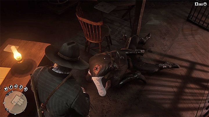 Wynieś mordercę z piwnicy, umieść go na koniu bohatera i wyrusz do aresztu w Valentine - Red Dead Redemption 2: Amerykański sen - opis przejścia, mapa, porady - Red Dead Redemption 2 - poradnik do gry