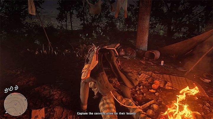 Wyrusz do obozowiska w lesie gdzie przebywają Pan Black i Pan White - Red Dead Redemption 2: Więzy, które nas łączą - opis przejścia, mapa, porady - Red Dead Redemption 2 - poradnik do gry