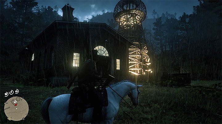 Z profesorem możesz ponownie spotkać się w Doverhill - jest to duży budynek niedaleko torów kolejowych na północnym krańcu mapy świata - Red Dead Redemption 2: Radosny, energiczny chłopiec - opis przejścia, mapa - Red Dead Redemption 2 - poradnik do gry