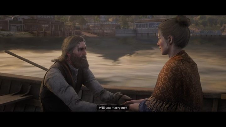 Kolejnym punktem wycieczki jest kino, idź tam z Abigail i obejrzyj krótki film - Red Dead Redemption 2: Marzenie o nowej przyszłości - Solucja - Red Dead Redemption 2 - poradnik do gry