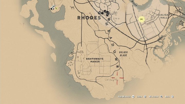 2 - Red Dead Redemption 2: Chaty - mapy, porady - Red Dead Redemption 2 - poradnik do gry